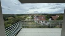 Blick  Balkon im Obergeschoss