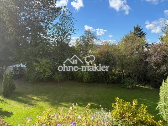 Blick vom Balkon