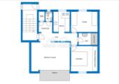 Grundriss der Wohnung