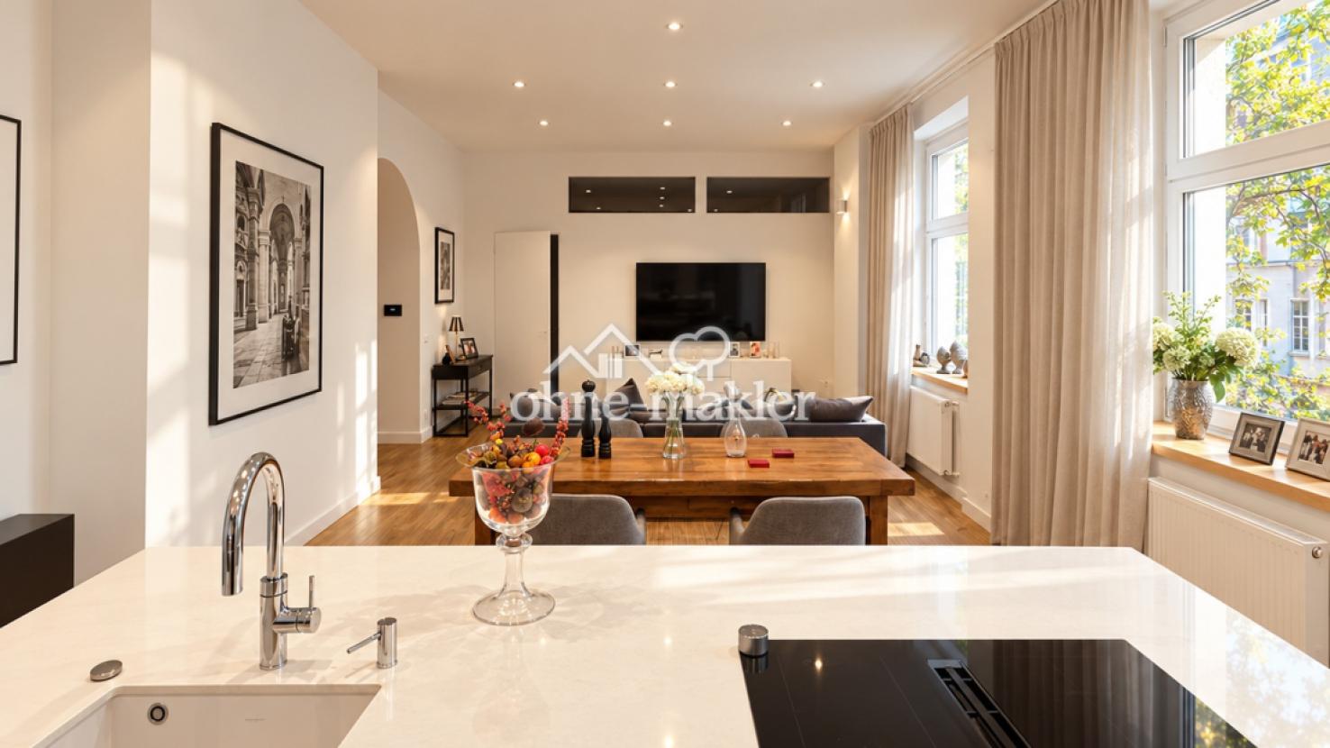 Wohnzimmer+Gästezimmeransicht